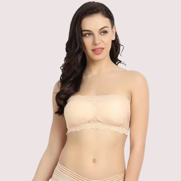 Wirefree and Stretchable Tube Bra for Ultimate Comfort - Image 2