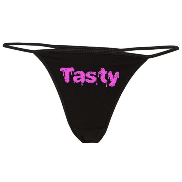 Tasty Printed G String Thong Panty - Image 3