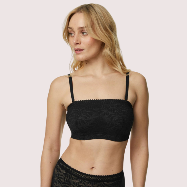 Non-Wired Lace Tube Bralette (Pack of 2) - Image 2