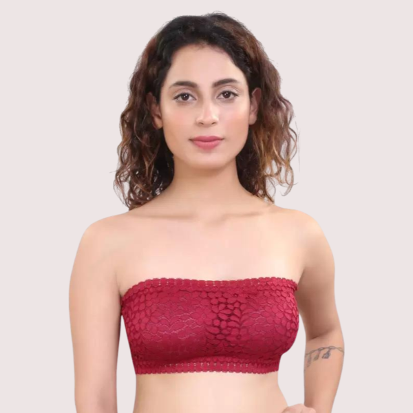 RelaxedFit Stretchable Wirefree Bralette for Effortless Style - Image 2