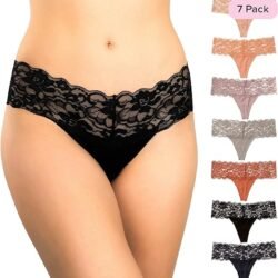 Women’s Intimates Lace Thong Set - 4 in a Pack - Image 5