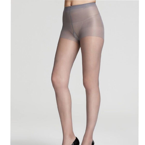 Cotton Full Support Control Top Reinforced Toe Pantyhose - Image 2