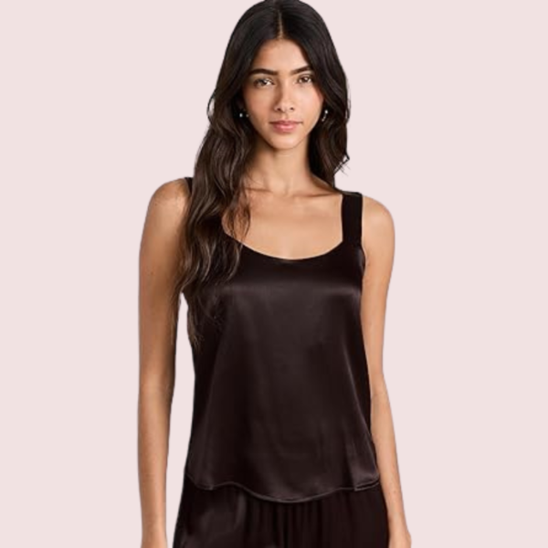 Soft Silk Camisole Perfect for Layering Comfort - Image 3