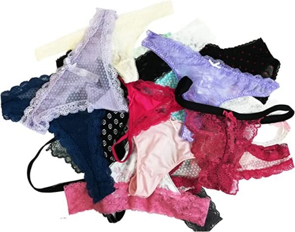 (Pk of 10) Mix Assorted Thongs for Women's - Image 3