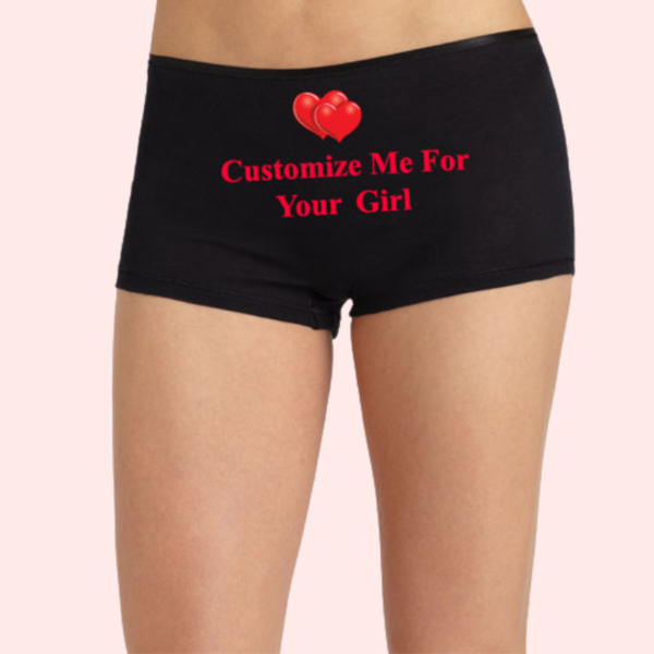 Cozy Waistband Boyshort- Customize For Your Girl - Image 2