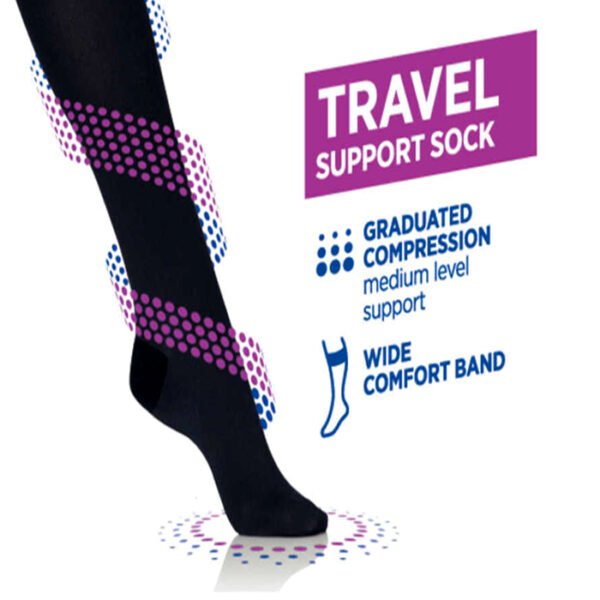 Warner's Sheer Relief For Active Legs Travel Support Pantyhose - Image 3