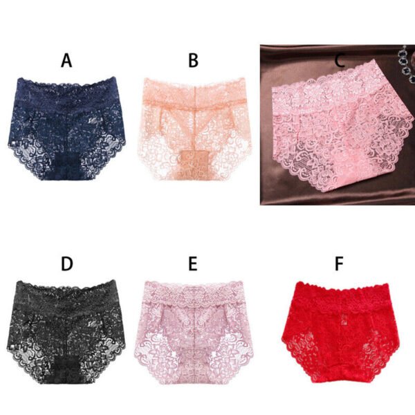 Sexy Lace High Waist Underwear Pack (of 5) - Image 6