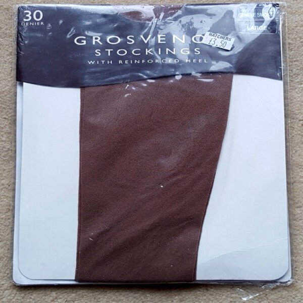 GROSVENOR 30 Denier Gentle Smoke Stockings - Image 2