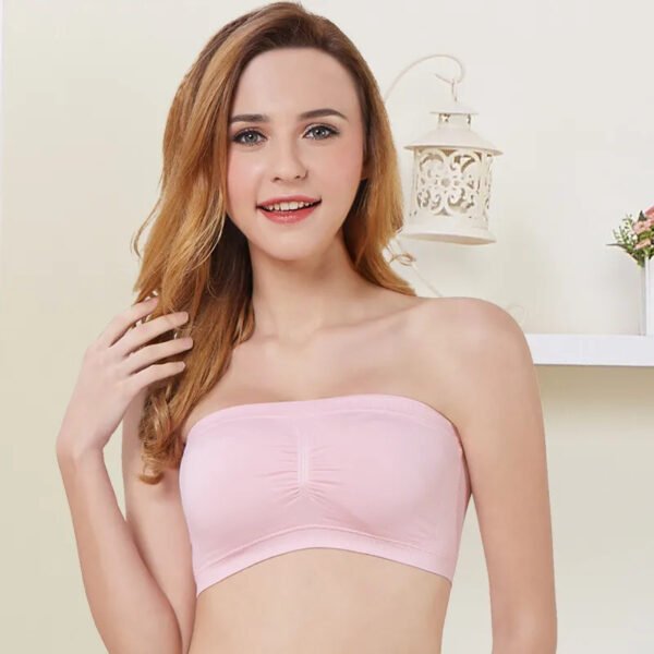 Pack of 2- Seamless Padded Tube Top Bras - Image 6