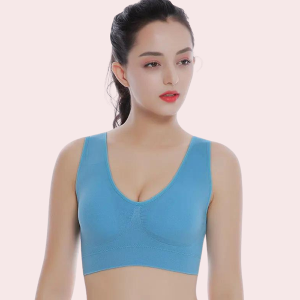 2-Pack Stylish Sports Bra Set for Girls - Image 3