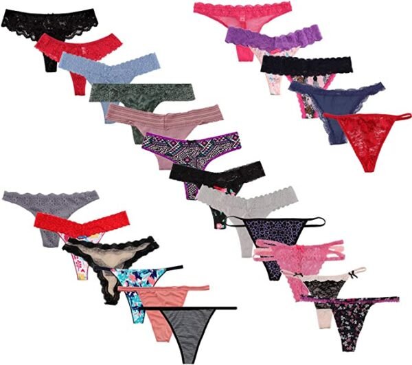 (Pk of 8) Everyday Hipster Panties for Women - Image 4