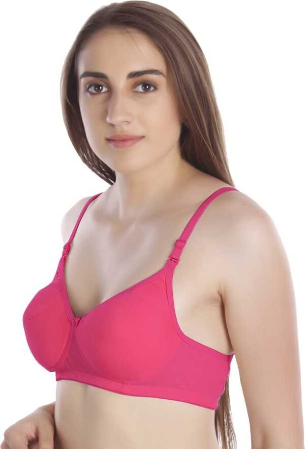 Women Full Coverage Lightly Padded Multicolor Bra - Image 3