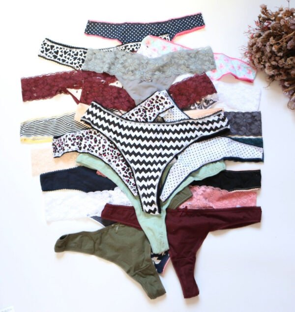 7 Pack Sexy thong Panties Variety Pack - Image 2