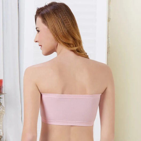 Pack of 2- Seamless Padded Tube Top Bras - Image 7