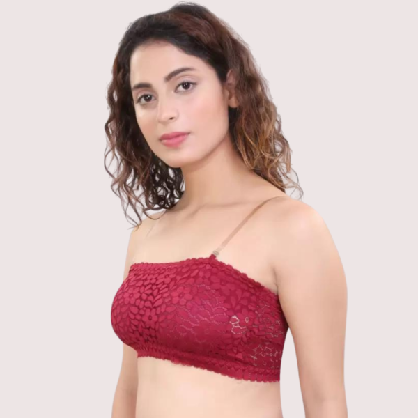 RelaxedFit Stretchable Wirefree Bralette for Effortless Style - Image 3