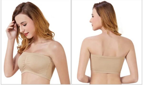 Pack of 2- Seamless Padded Tube Top Bras - Image 2