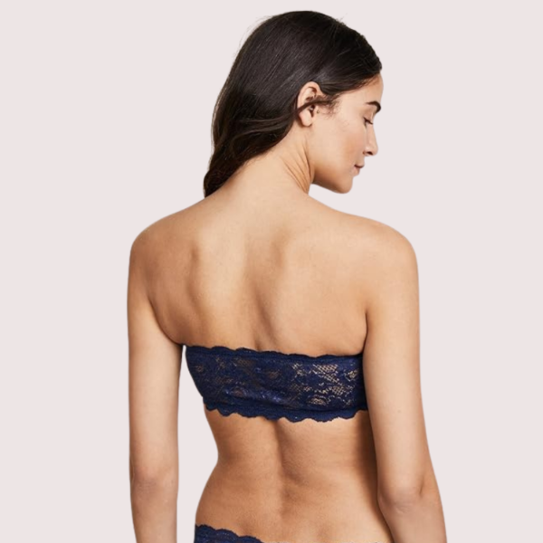 Sexy Tube Bandeau Bra Top in Striking Cobalt - Image 6