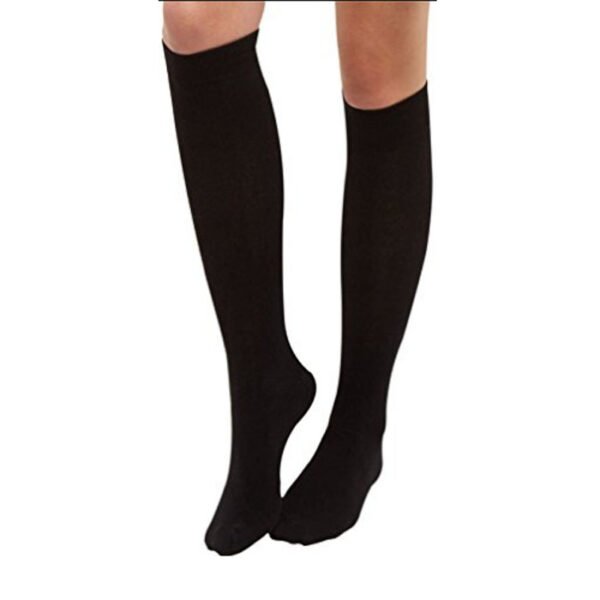 Ankle length black unisex comfortable socks pack of 3 - Image 3