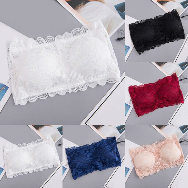 2 Pack sexy lace padded tue bra - Image 2